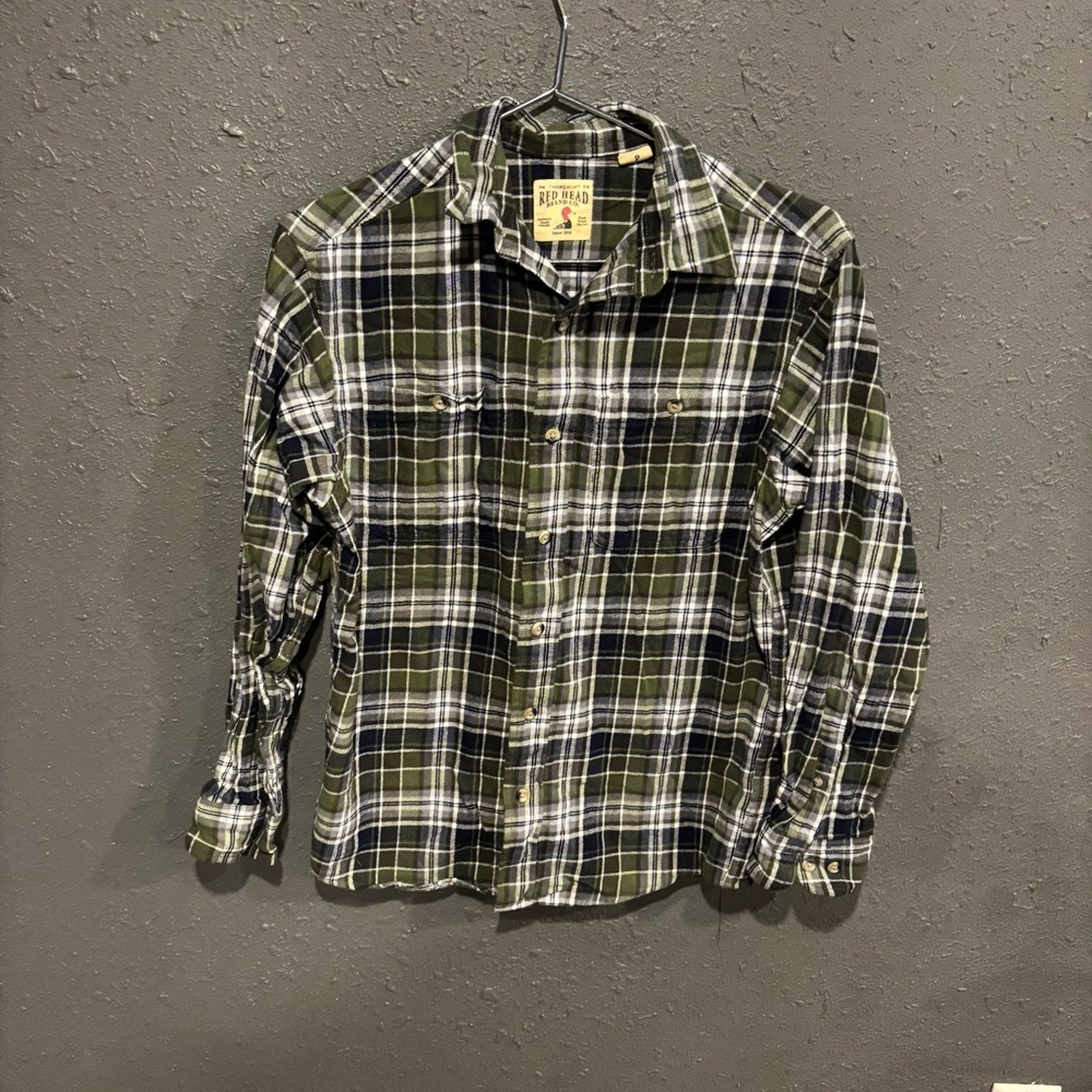 Redhead Flannel Button Down Shirt